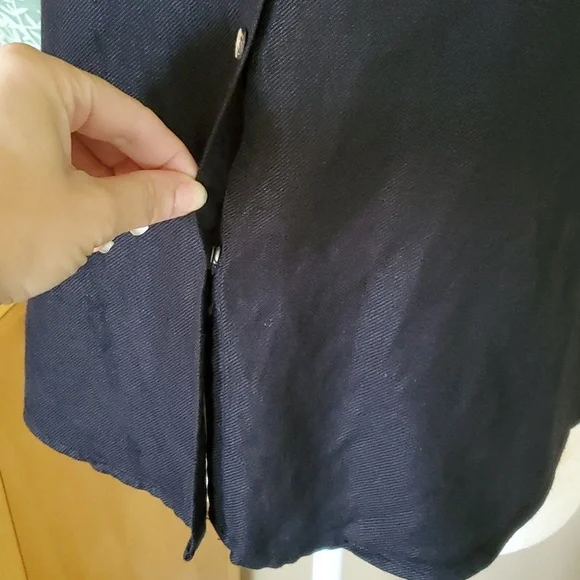 Linen Blend Button Down - Picture 3 of 8